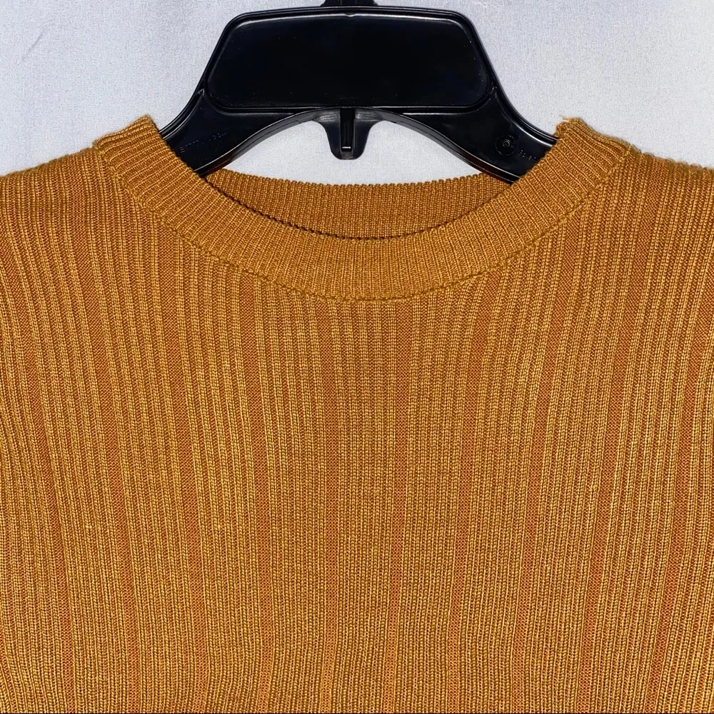 YesStyle Knit Top Tan Size XS - Image 5