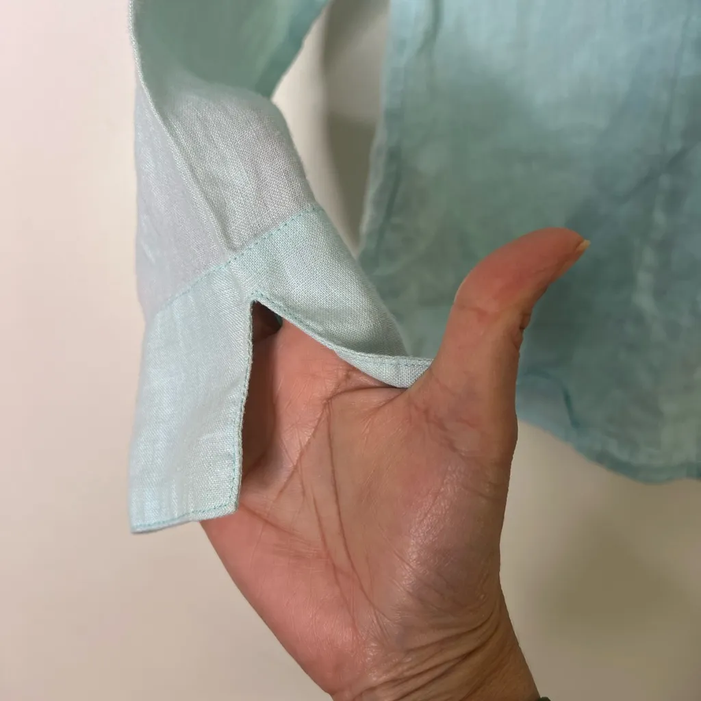 L.L. Bean Light Blue Blouse - Image 10