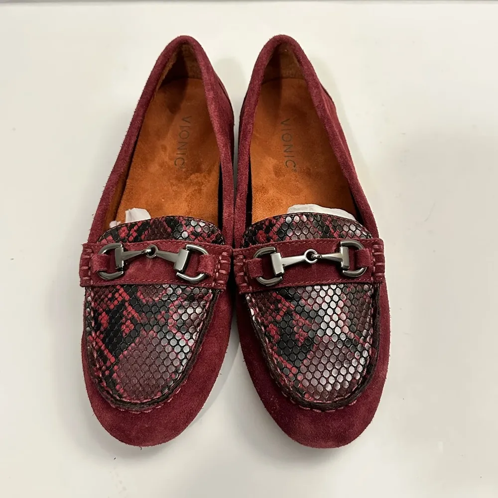 Vionic Women's Honor Dayna Suede Leather Loafers Size 8.0 US - Image 3