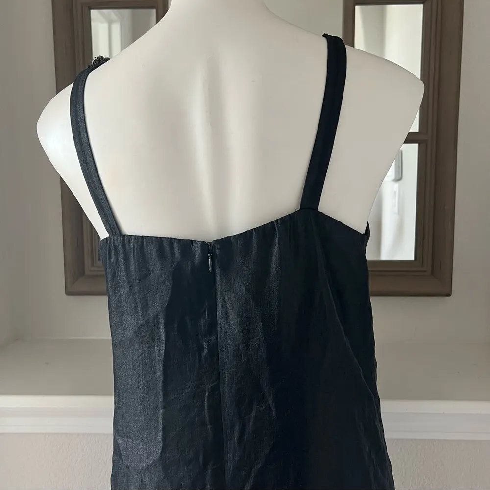 Alexia Admor Halter Neck Dress with Braided Chunky Necklace Black, Size S - Image 11