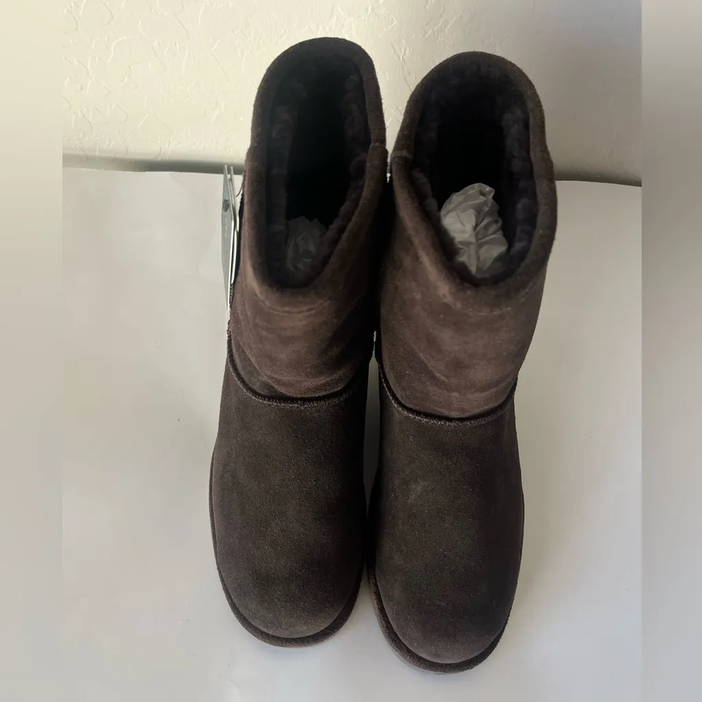 EMU Australia Paterson Lo waterproof fur lined boots NWT 6 Brown - Image 6