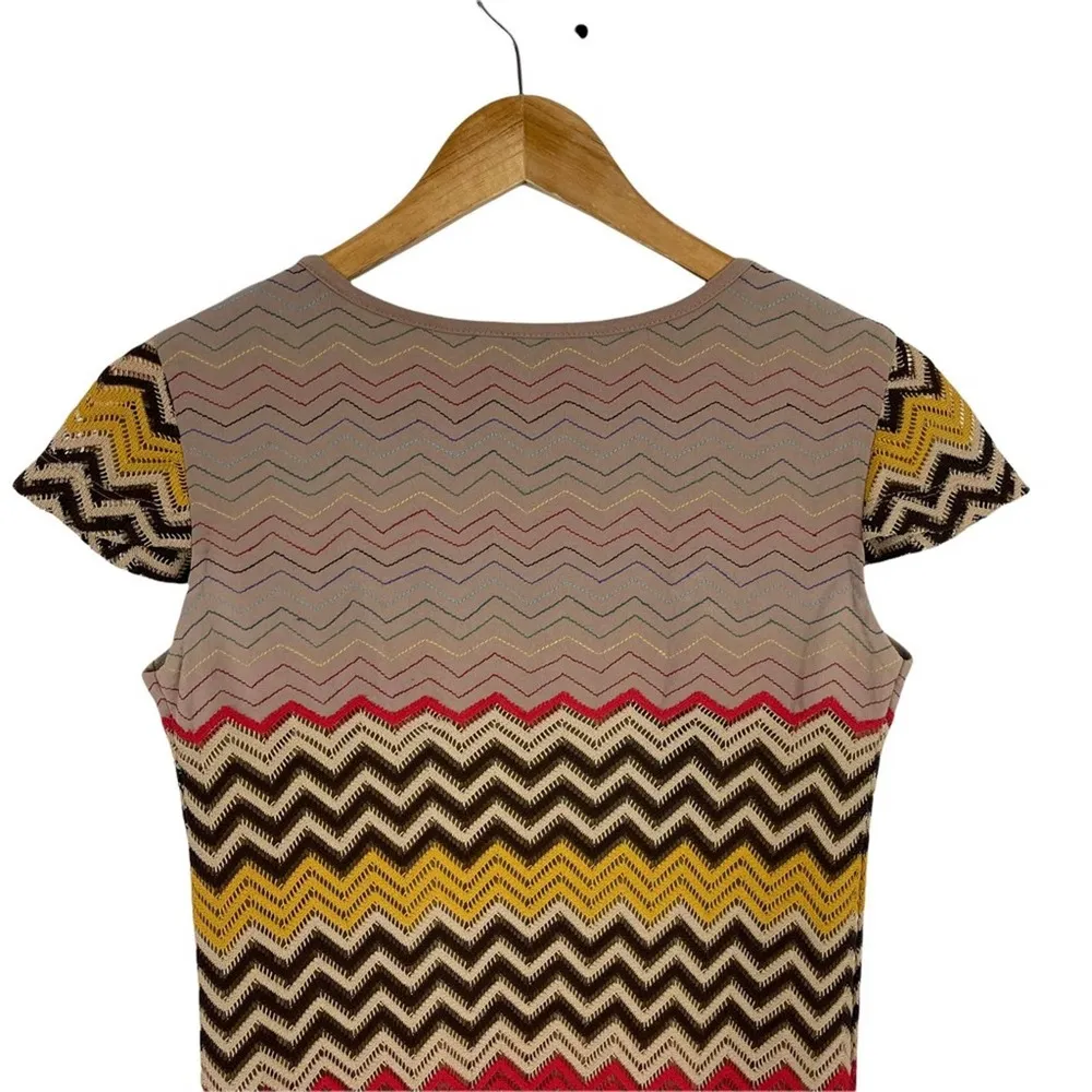 Ranna Gill Retro Multicolor Chevron Crochet - Image 5