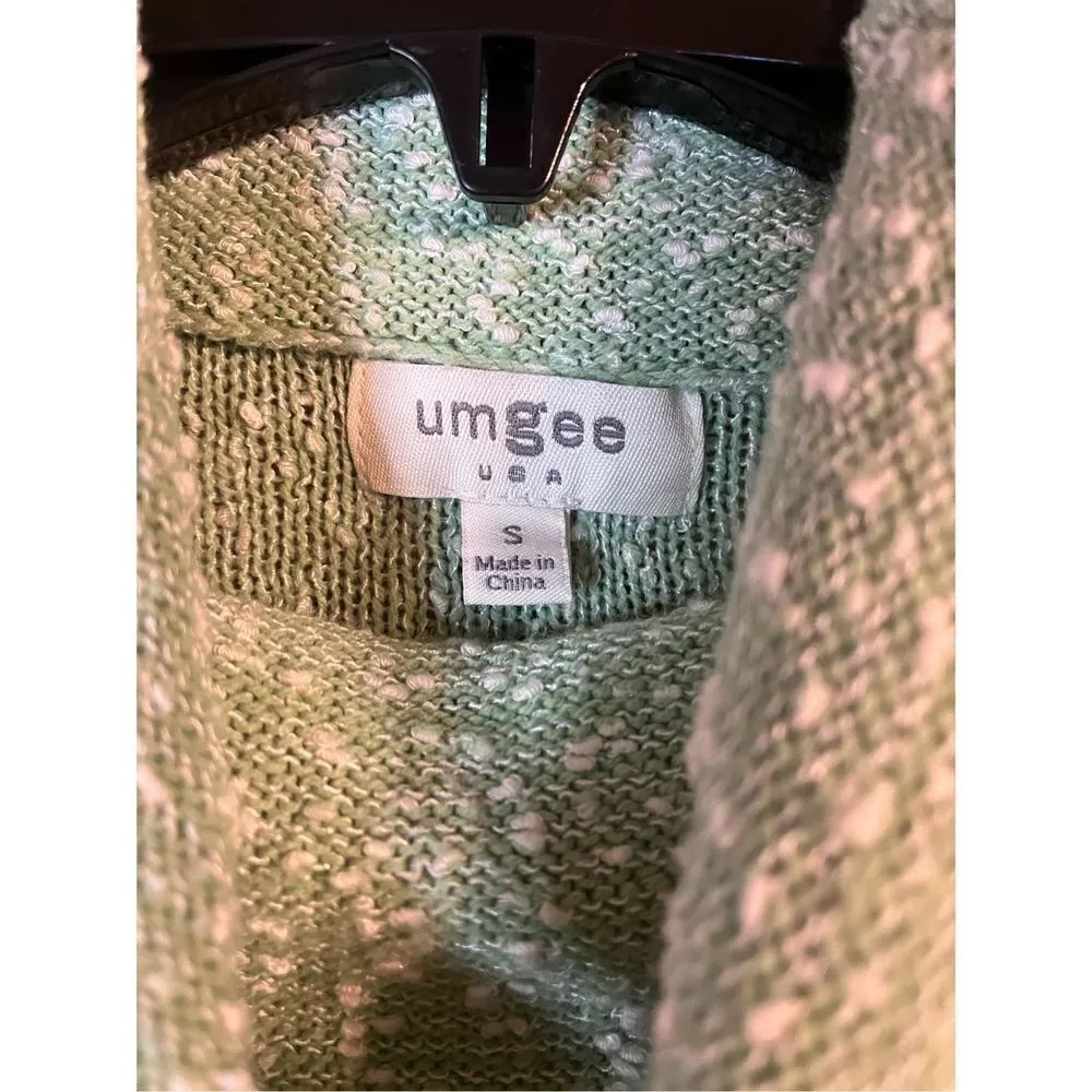 UMGEE sweater 3/4 sleeve size small (1980) - Image 3