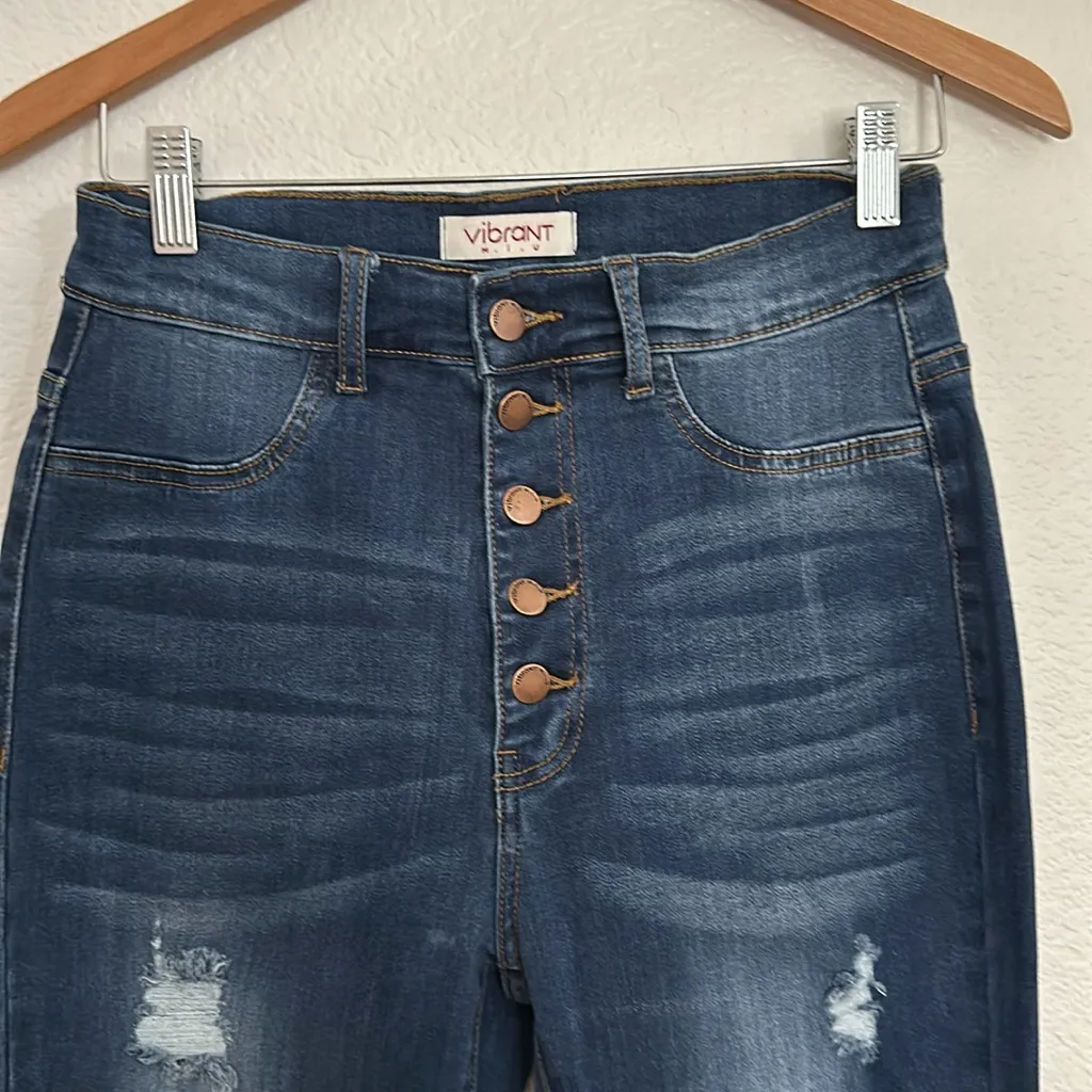 VIBRANT m. i. u. Flare Jeans Sz 11 - Image 2