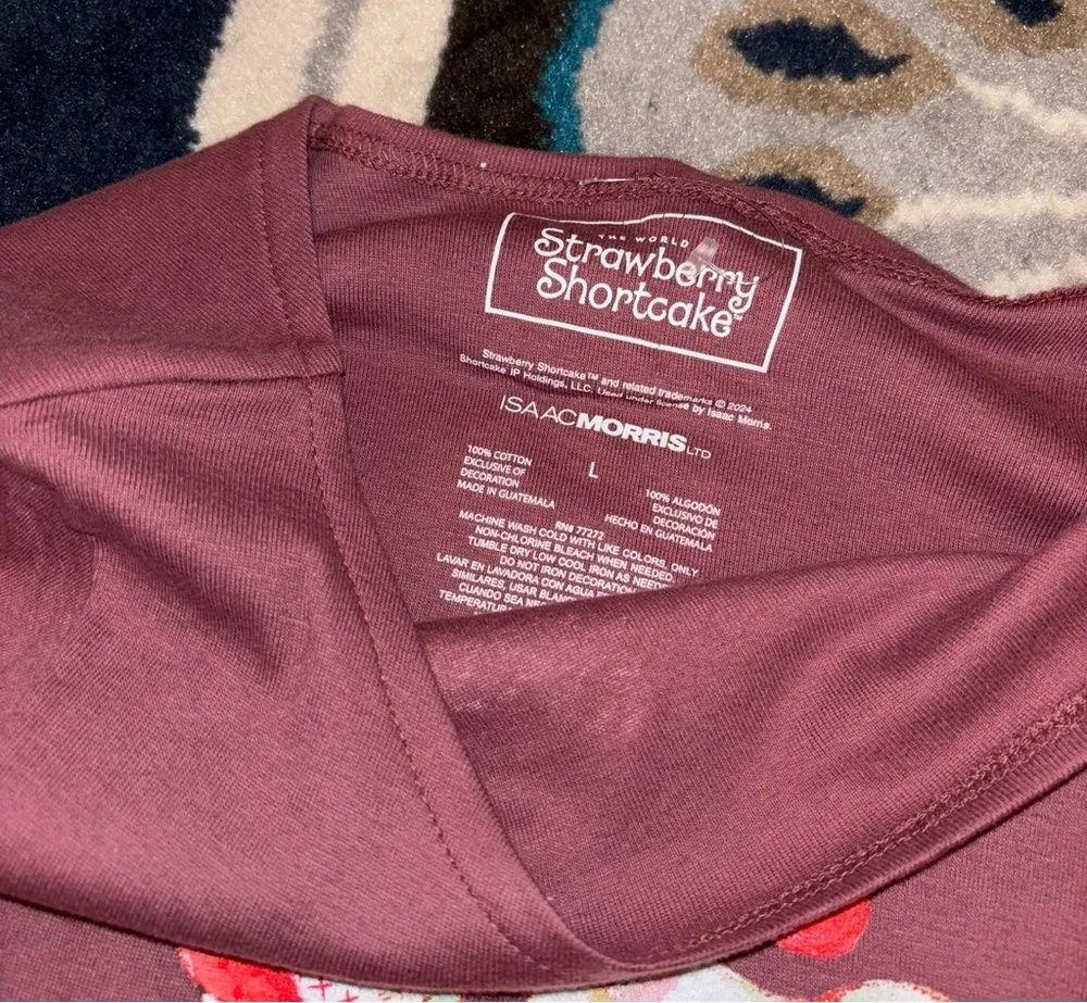 PacSun Strawberry Shortcake Off the Shoulders Top - Image 3