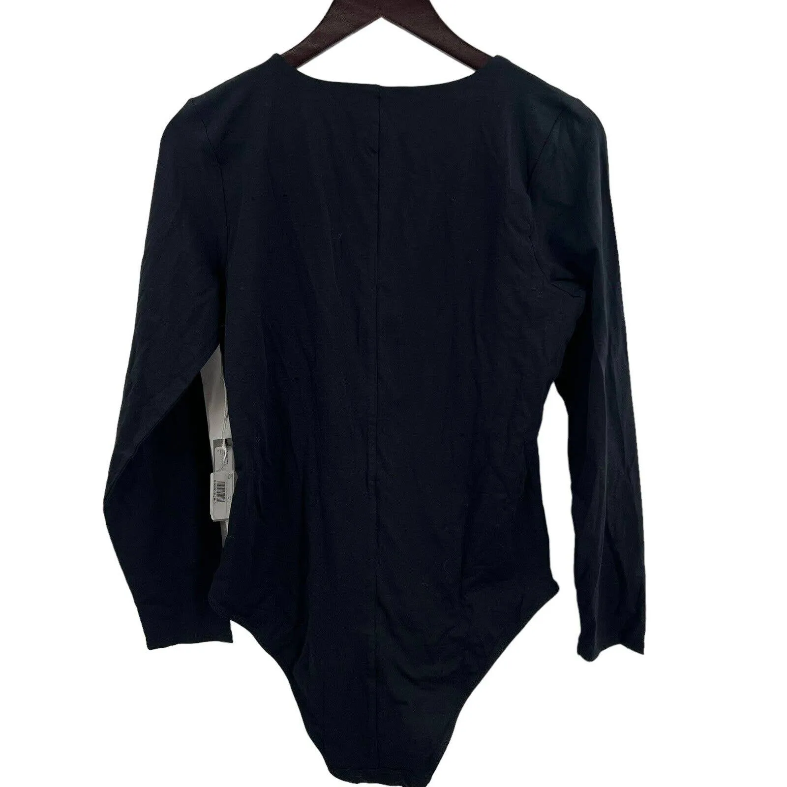 Everlane Black V Neck Bodysuit New‎ Size XS - Image 5