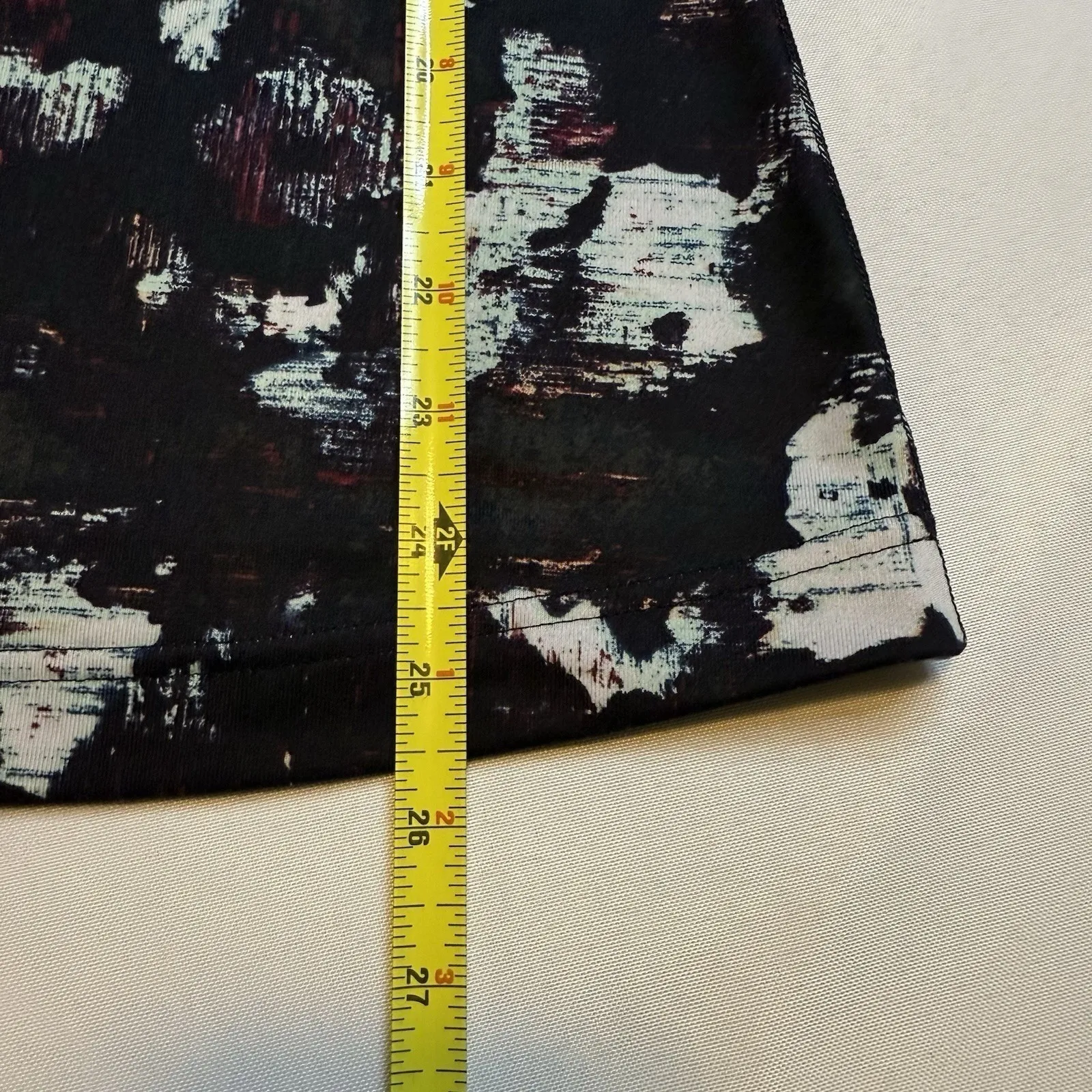 Lululemon Cool‎ Racerback Purple Teal Black Abstract Work Out Tank Top Womens 2 - Image 6