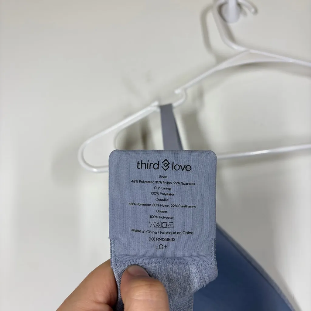 ThirdLove Form 360 Fit Wireless Bra Size LG+ / Large+ - Image 6