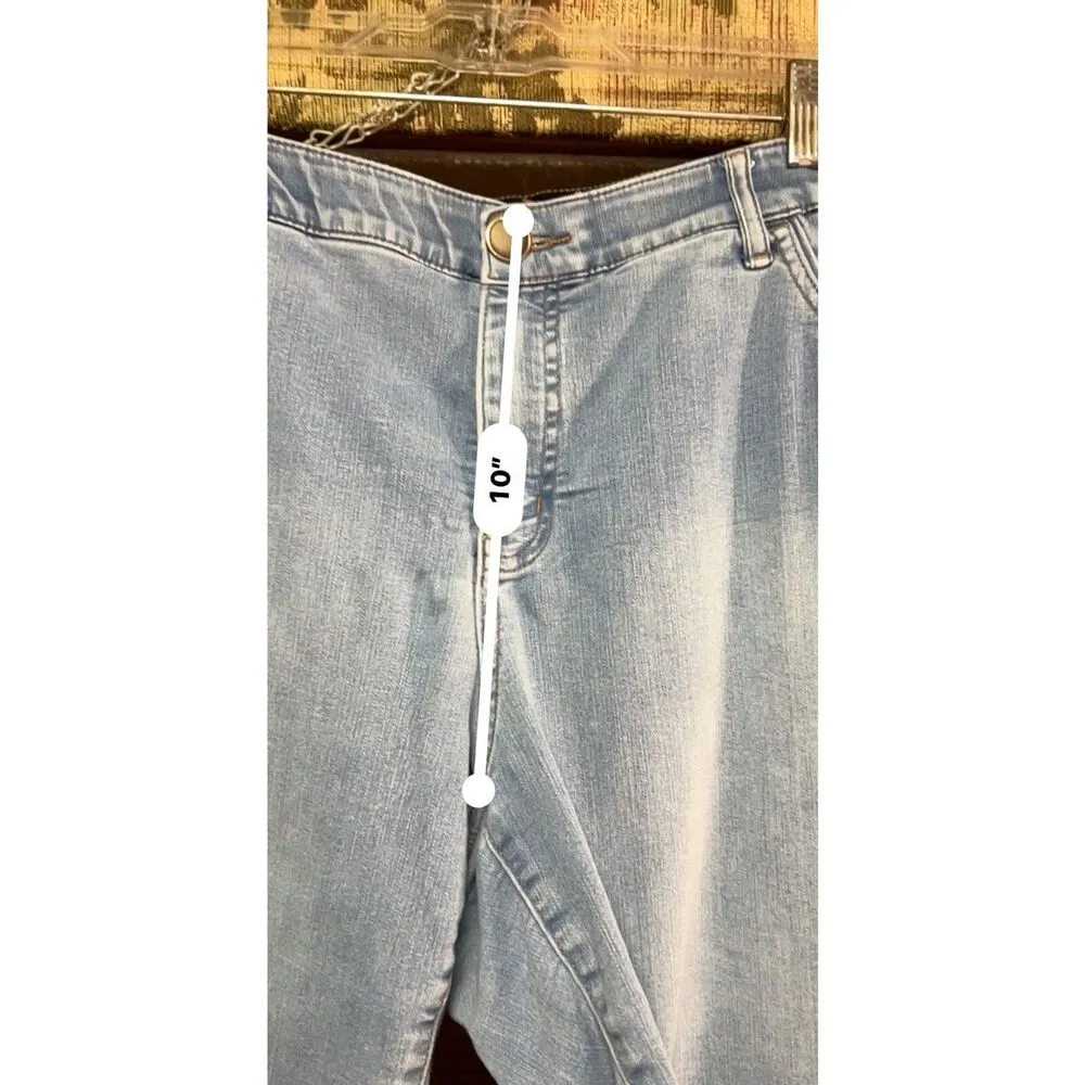 CJ Banks Denim Shorts - Image 6