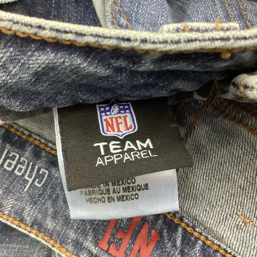 NFL Detroit Lions Cheerleader Boot Jeans Size 2L NEW - Image 10