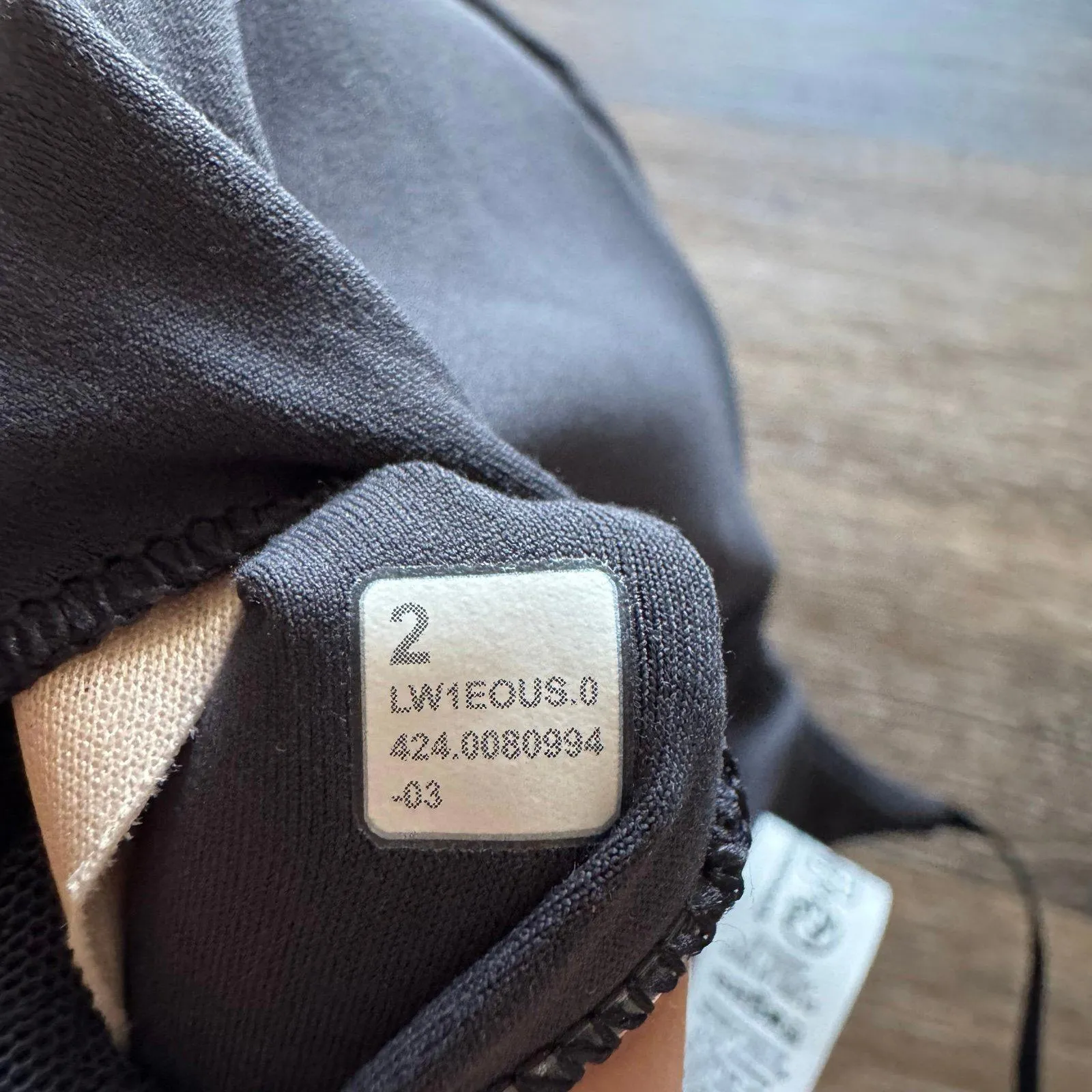 Lululemon Align Tank Cropped Cami A/B Black Night Size 2 NWT - Image 6