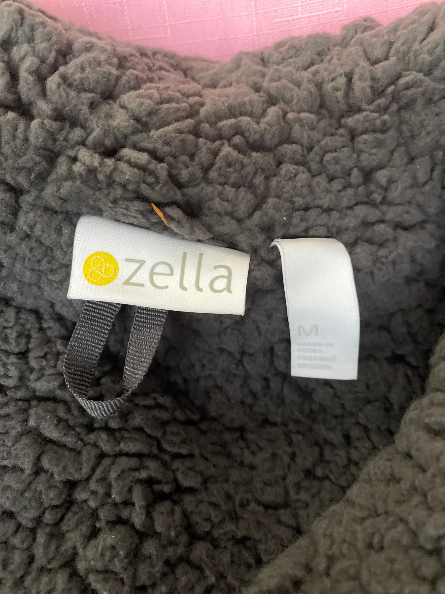 Women’s medium  Fleece Zip Jacket - Image 6