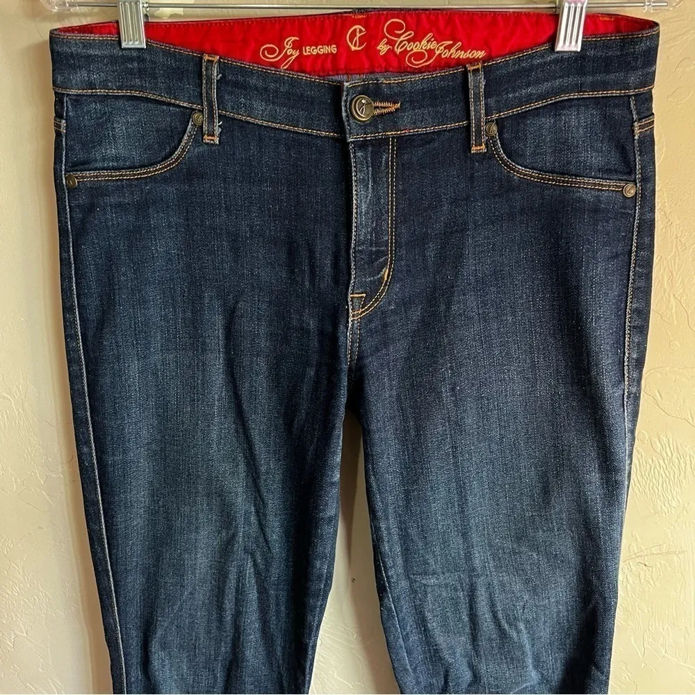 CJ By Cookie Johnson Joy Legging Denim Jeans Blue Size 27 - Image 4