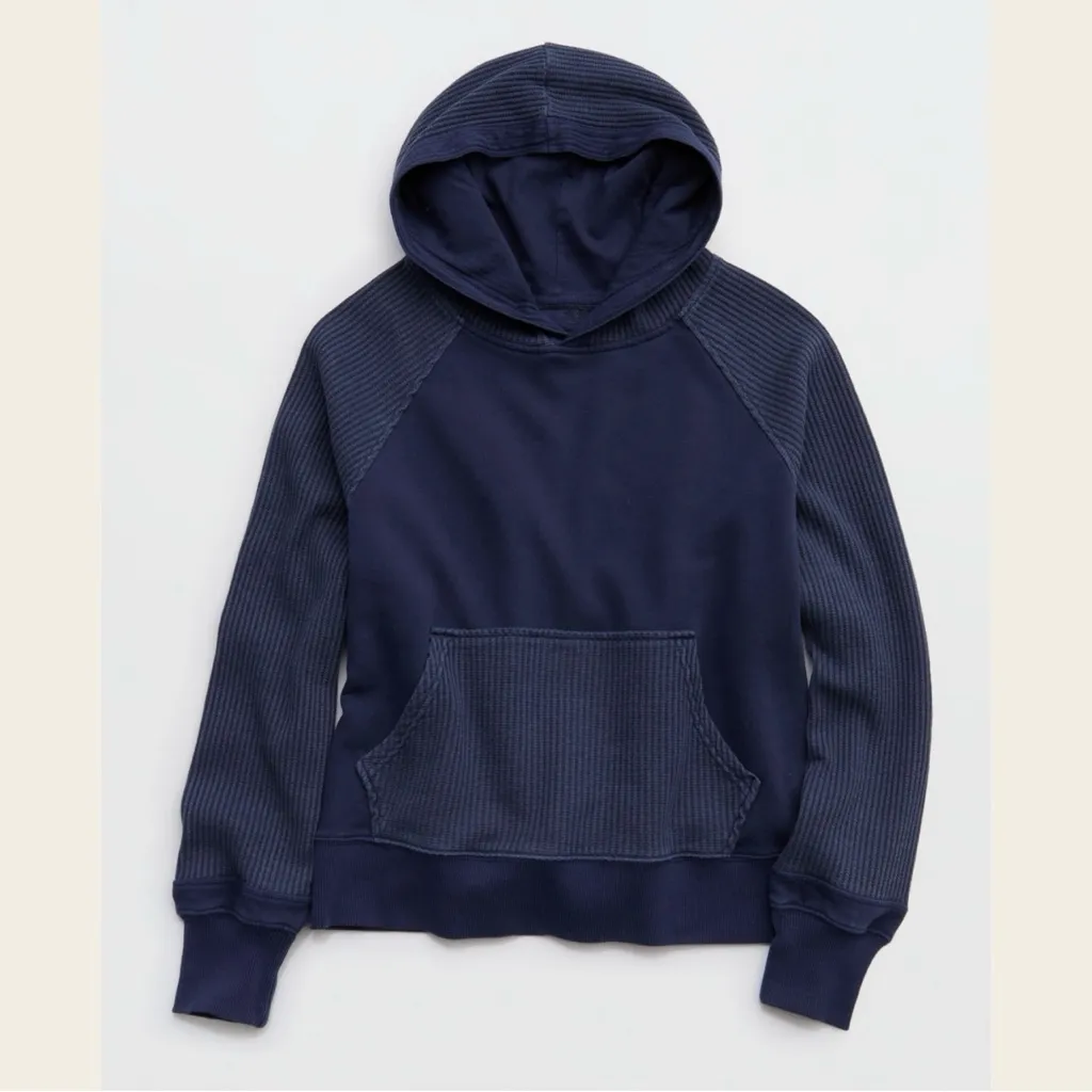 Aerie waffle hoodie, NWT! - Image 3