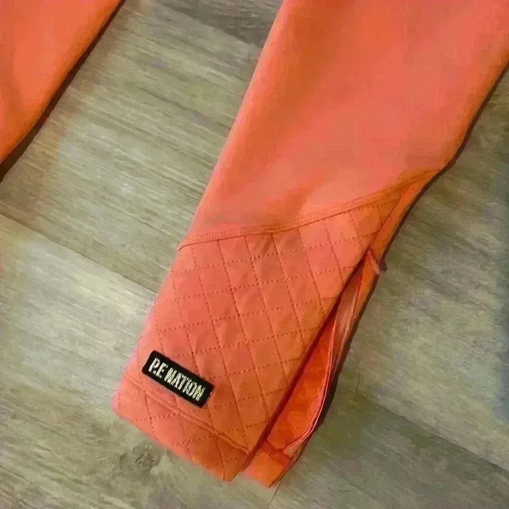 P.E Nation REFLECTION PANT IN ARABESQUE sz M Orange Size M - Image 13