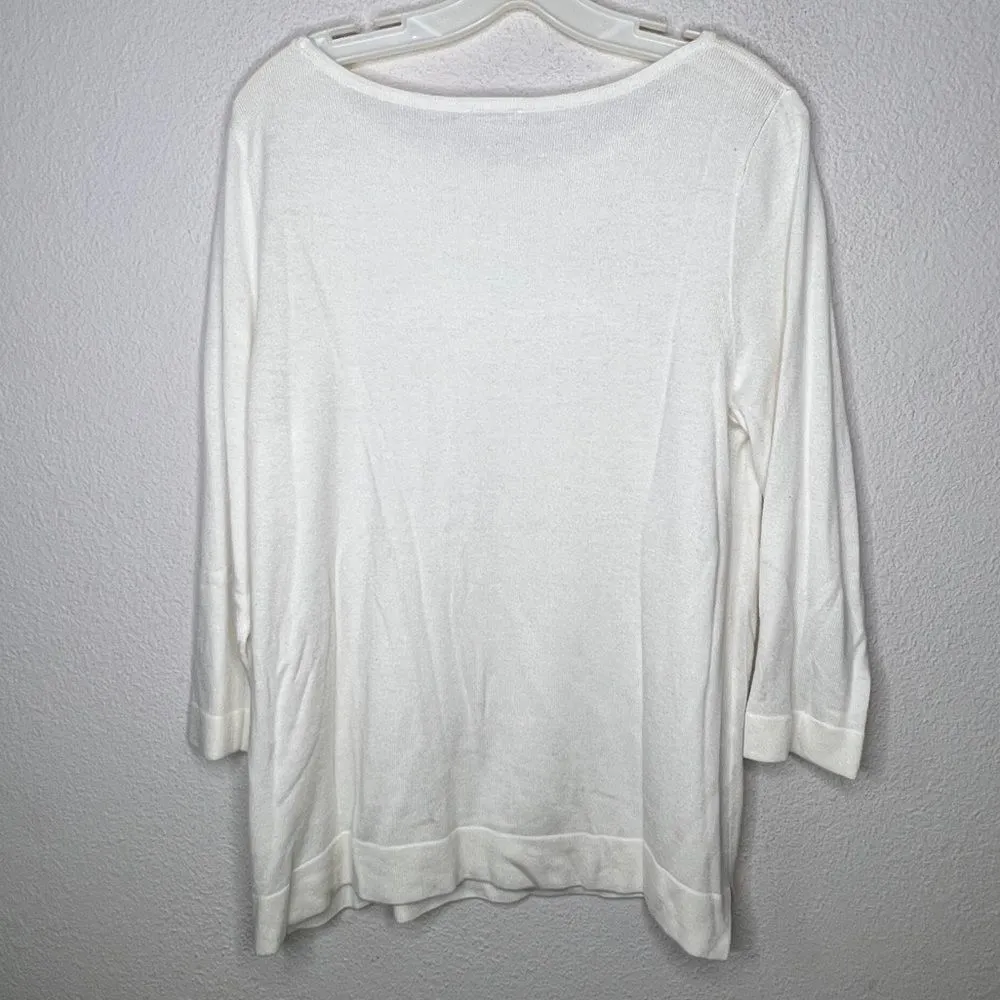 Talbots Cashmere‎ Blend Sweater - Image 4