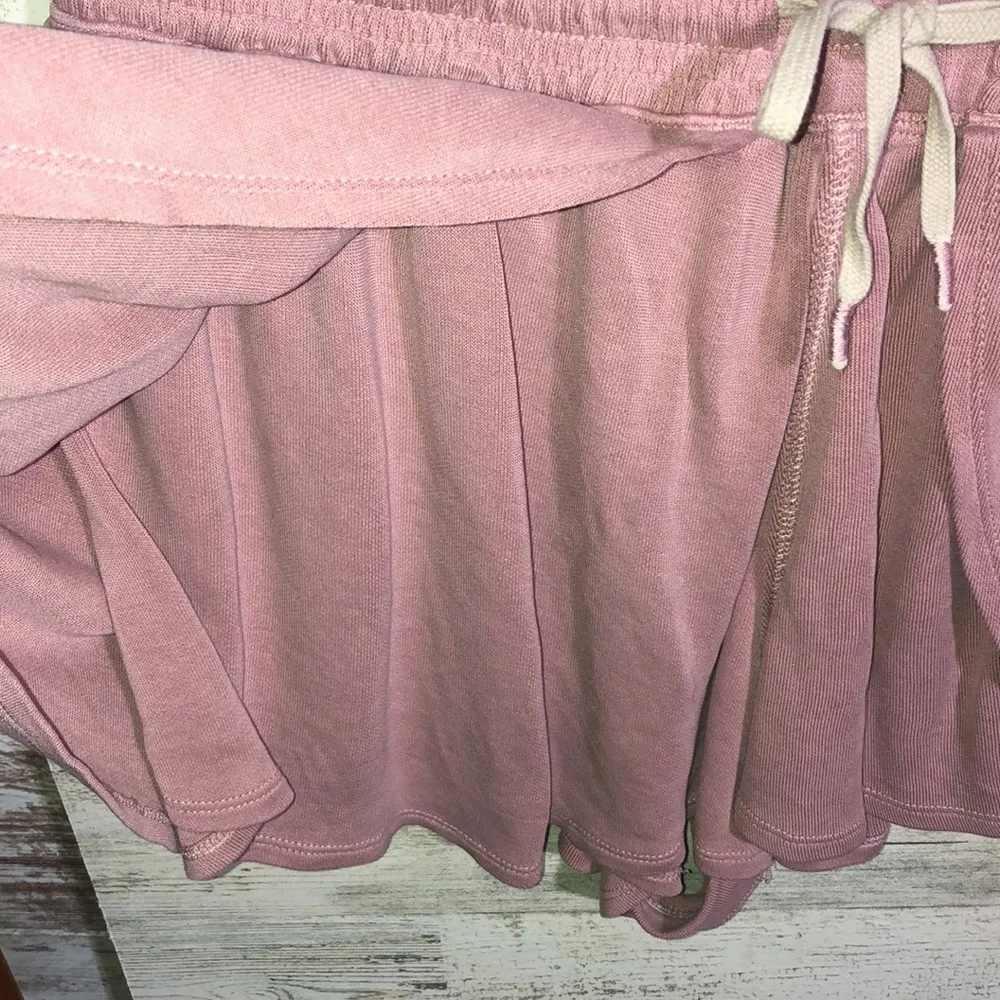 ALTAR’D STATE Revival Activewear Blush Pink Soft Lounge Shorts fit like …​ - Image 2