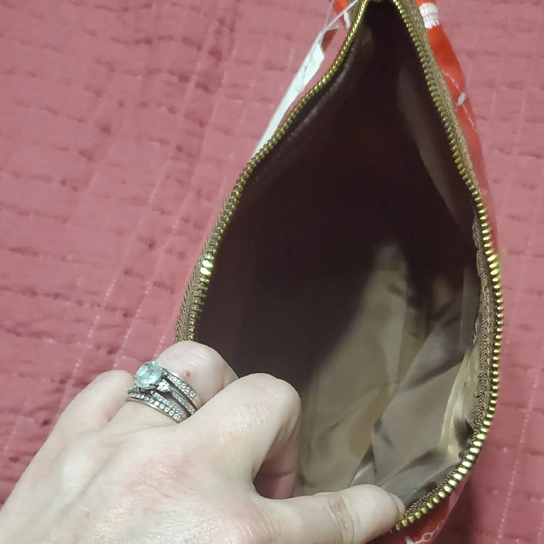 Red Patterned Women's Bag - Image 3