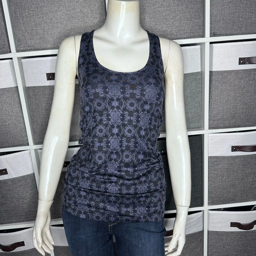 LULULEMON Cool Racerback Sz 4 Mini Prisma Nightfall Black Grape - Image 3