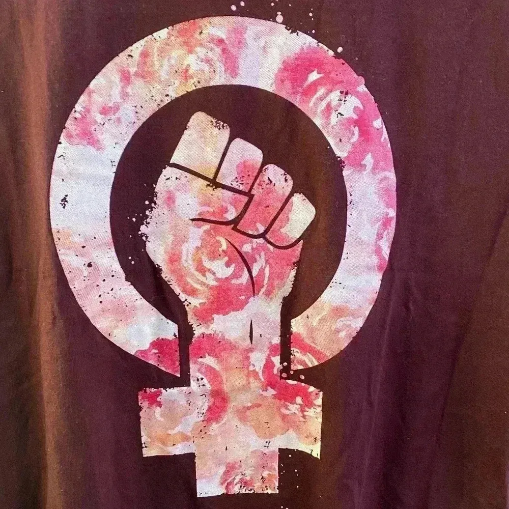 🆕Girl Power Strong Woman Pink Logo XL🆕 Red - Image 4