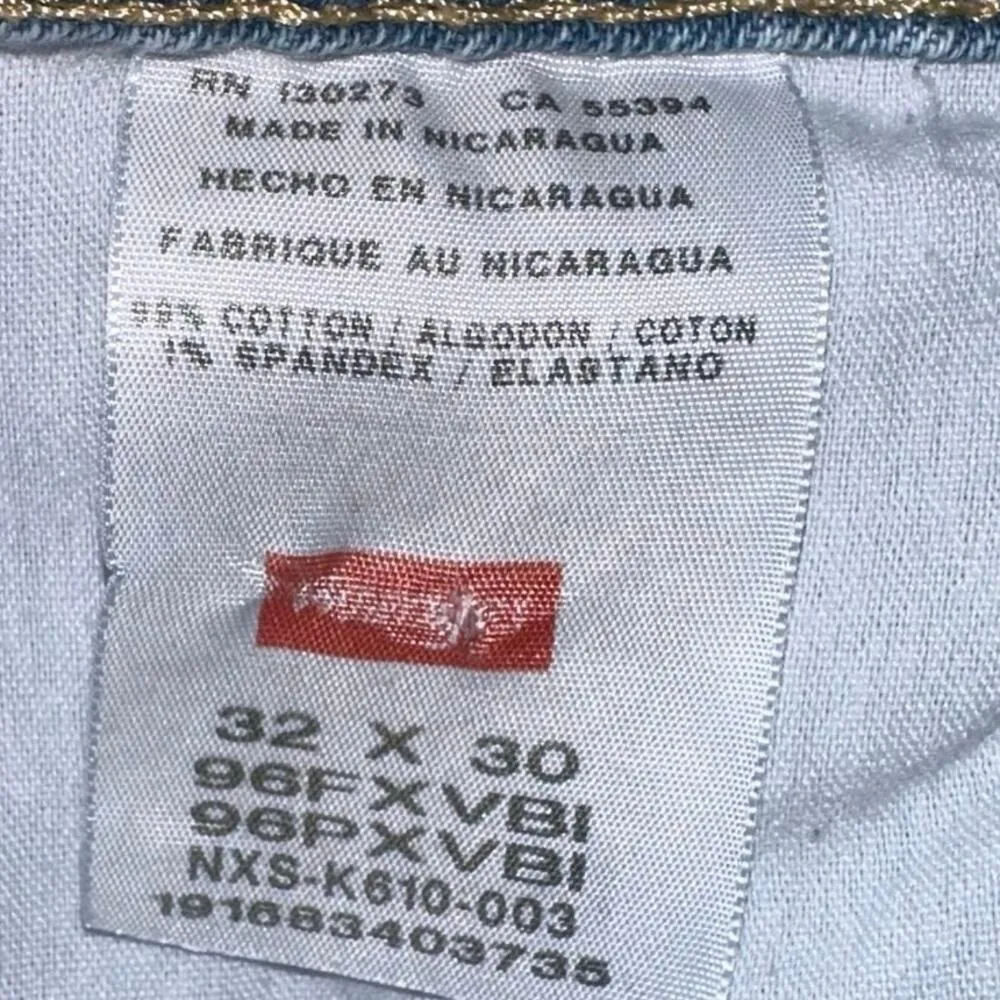 Wrangler Cutoff Denim Jeans Shorts - Image 3