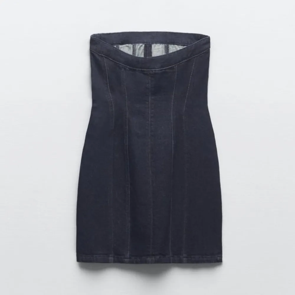 ZARA denim strapless dress Size M - $40 - From Edith