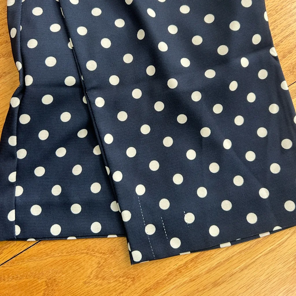 NWT TUCKERNUCK Navy and White Dotted Polka Dots Pants Size XXL READ - Image 9