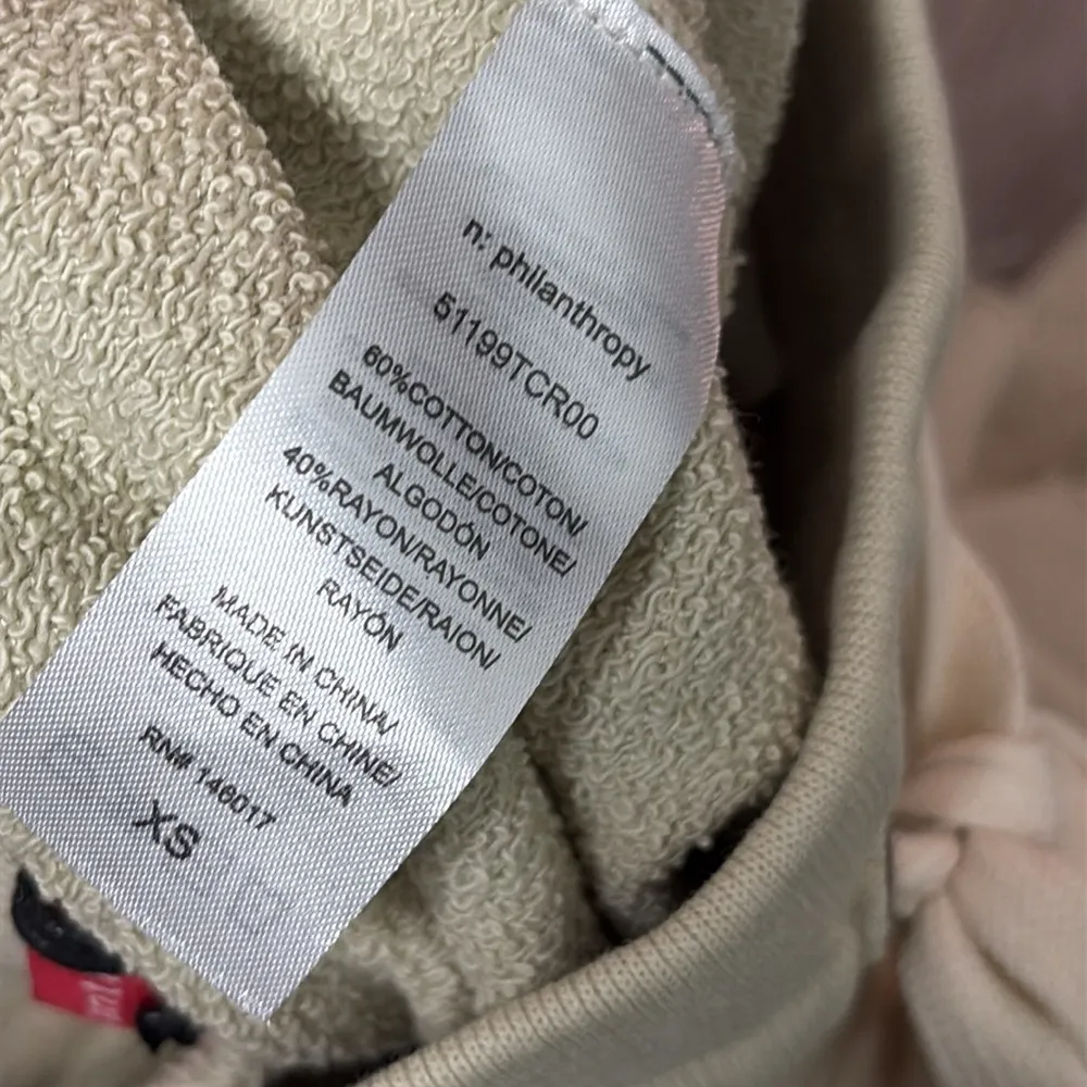 n:philanthropy  Womens Coco Distressed Casual Walking Shorts Beige NWT - Image 10