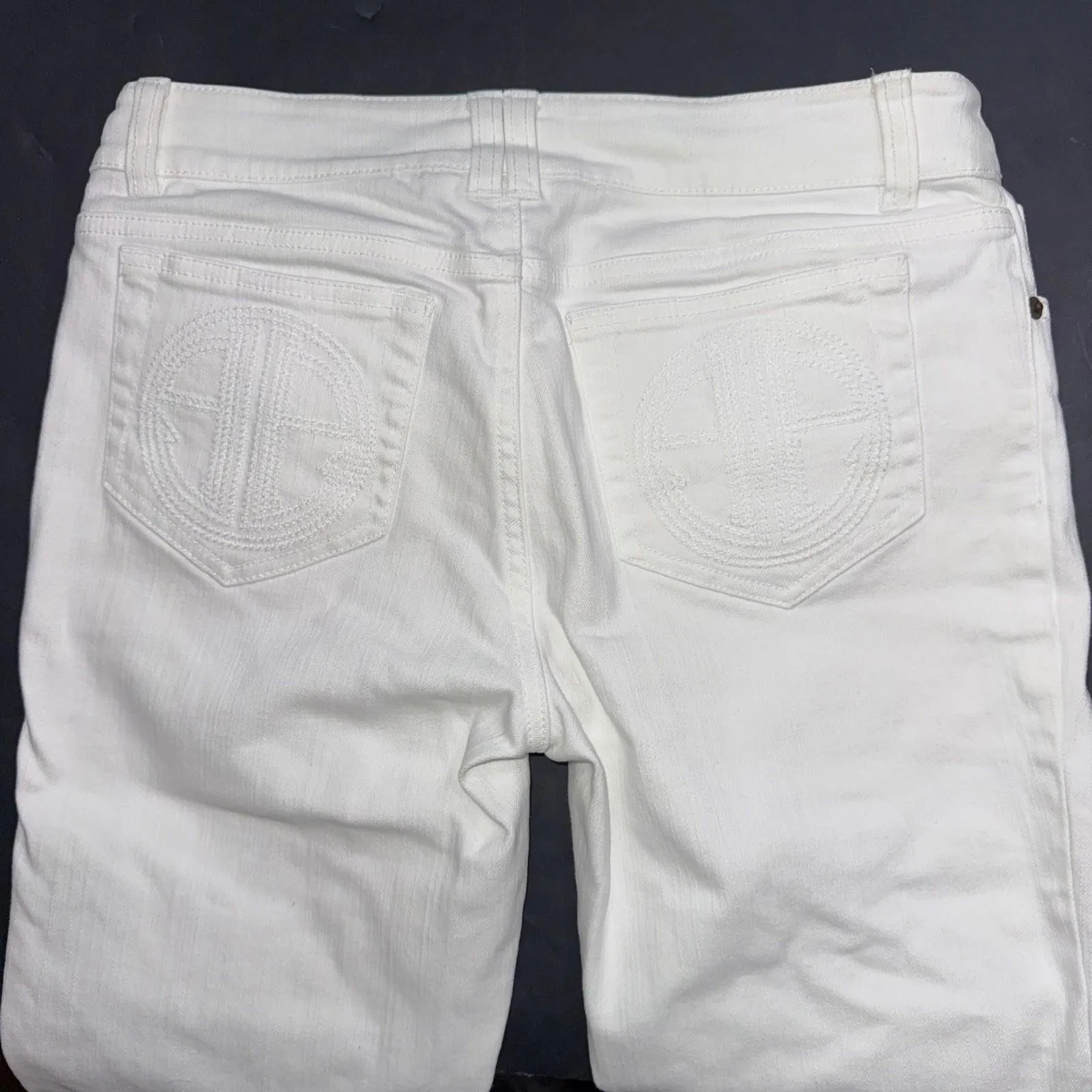 Lilly Pulitzer Palm Beach Fit Minimalist White Capri Pants Preppy Resort Wear 0 - Image 11