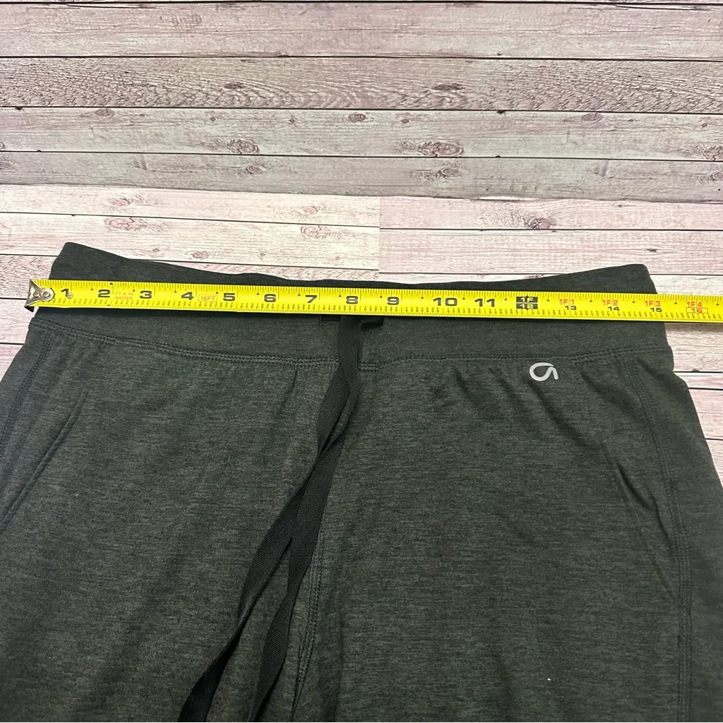 GAP Fit Heather Gray Joggers  Jersey Pants S - Image 5