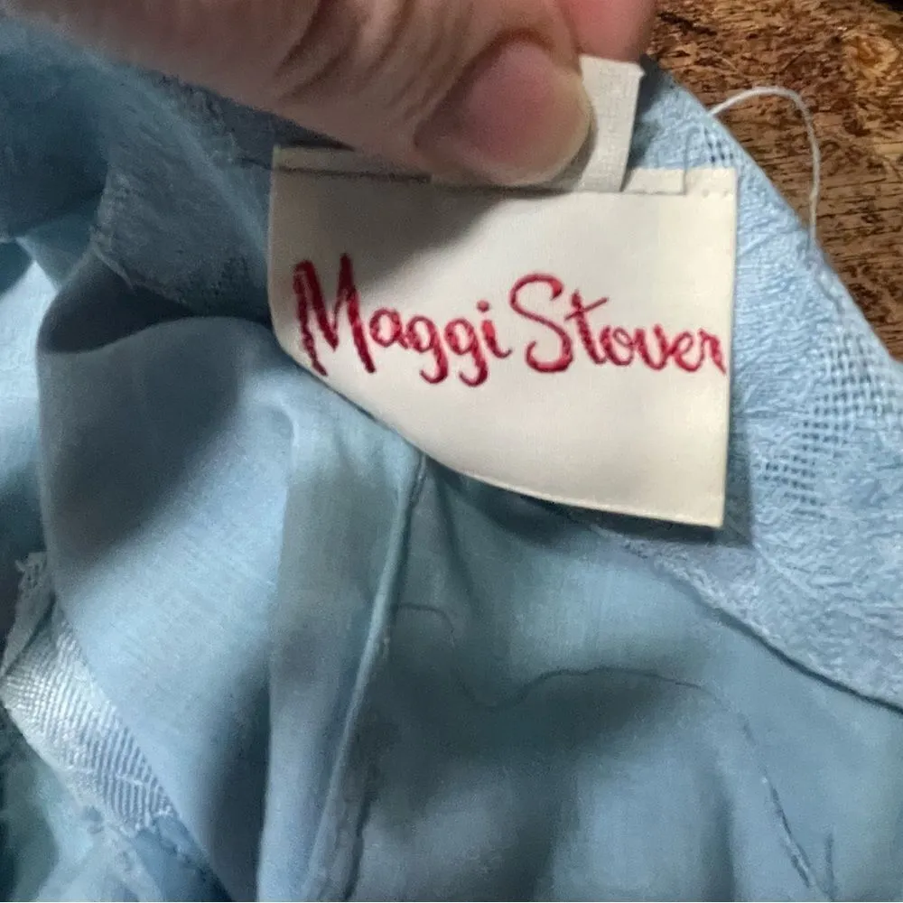 Vintage 1950's Blue Wiggle‎ Cocktail Dress 32" Bust - Image 7