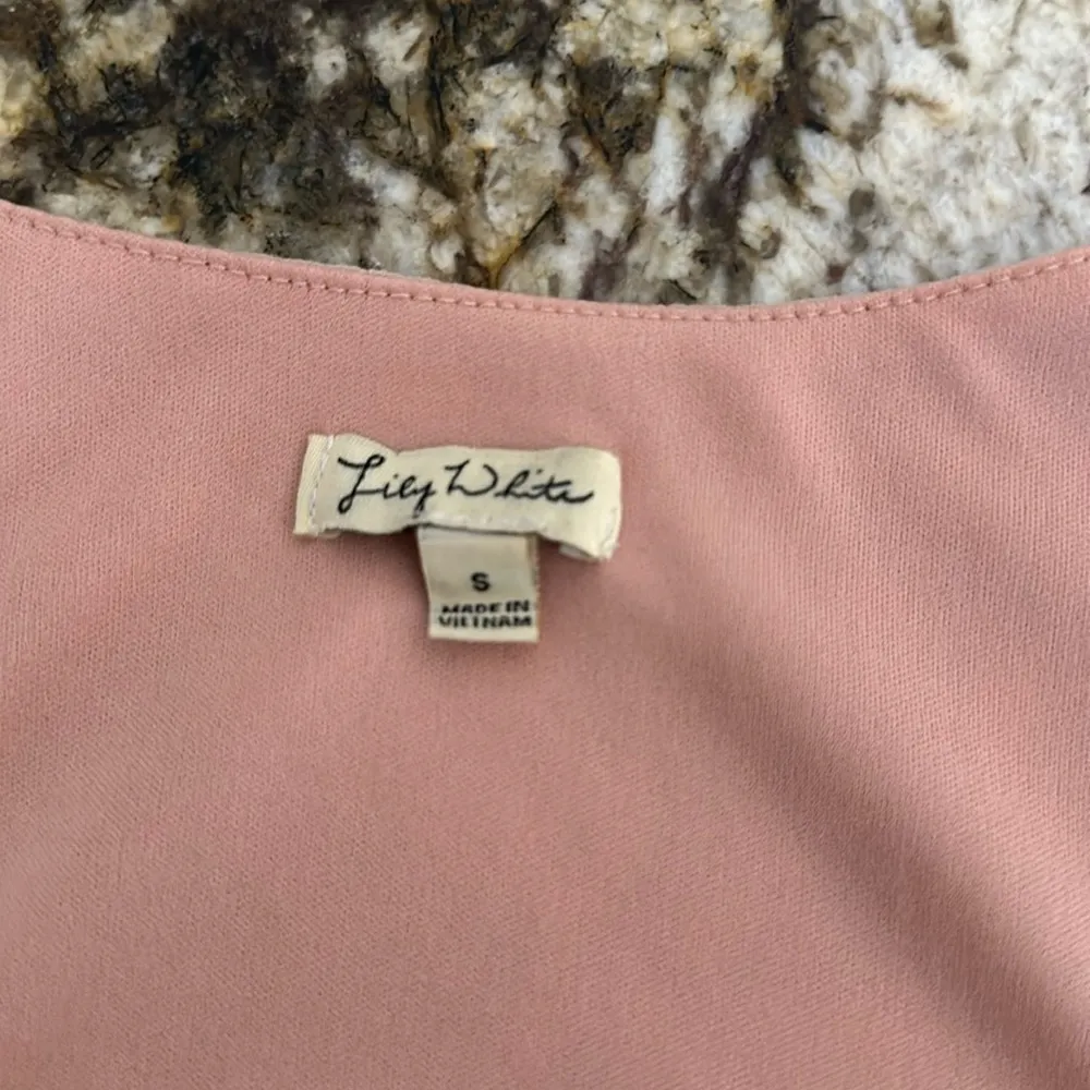 Cold shoulder shear overlay blouse - Image 6