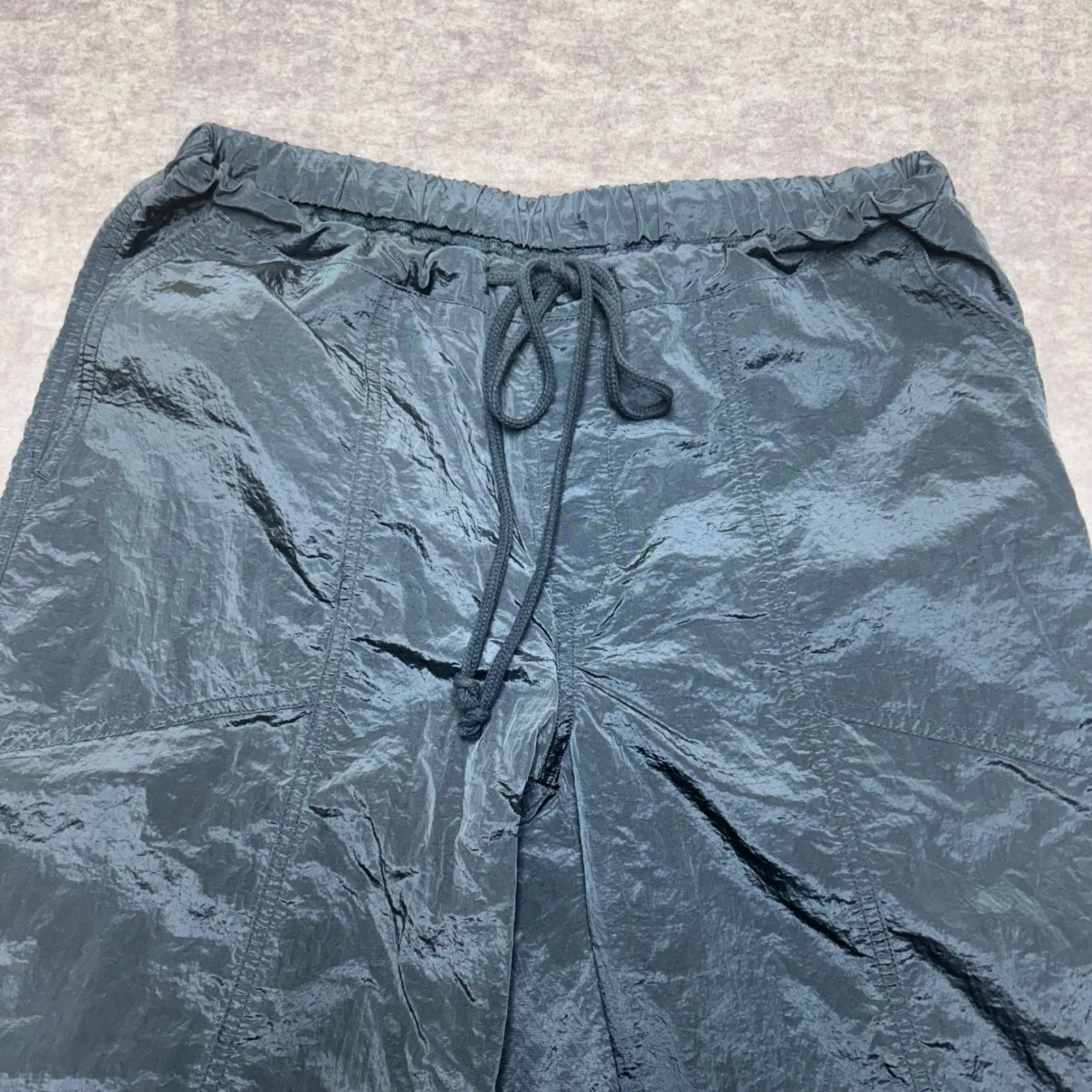 Wild‎ Fable Womens XS Green Drawstring Waist Relaxed Fit Parachute Pants - Image 3