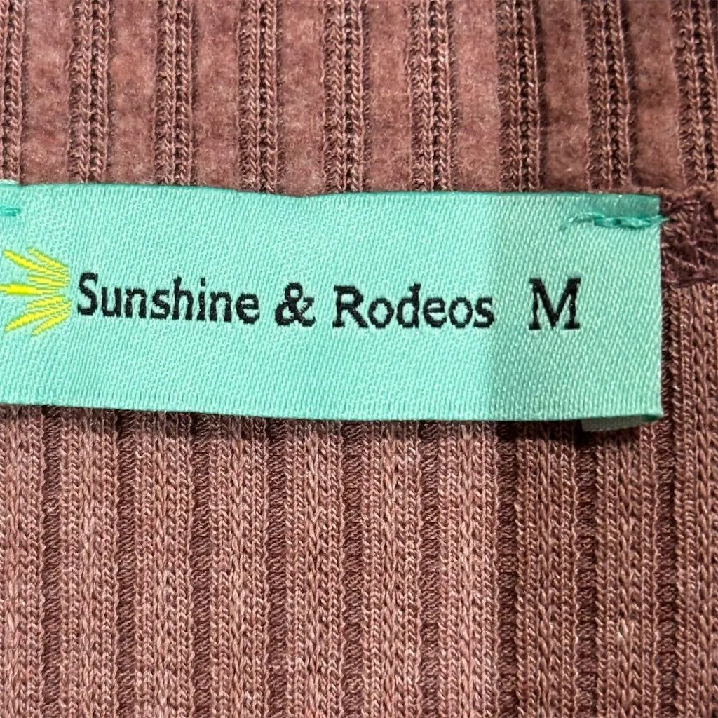 Sunshine & Rodeos Geo‎ Sleeve Sweater M Pink Retro Indie Sleaze Soft Grunge Boho Size M - Image 6