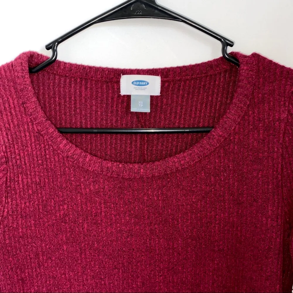 Old Navy  Pullover Ribbed Knit Top - Image 3