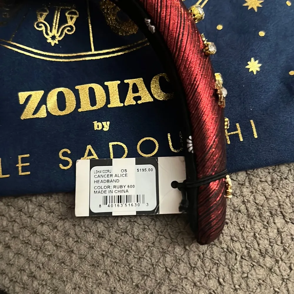 New LELE sadoughi cancer zodiac alice headband - Image 6