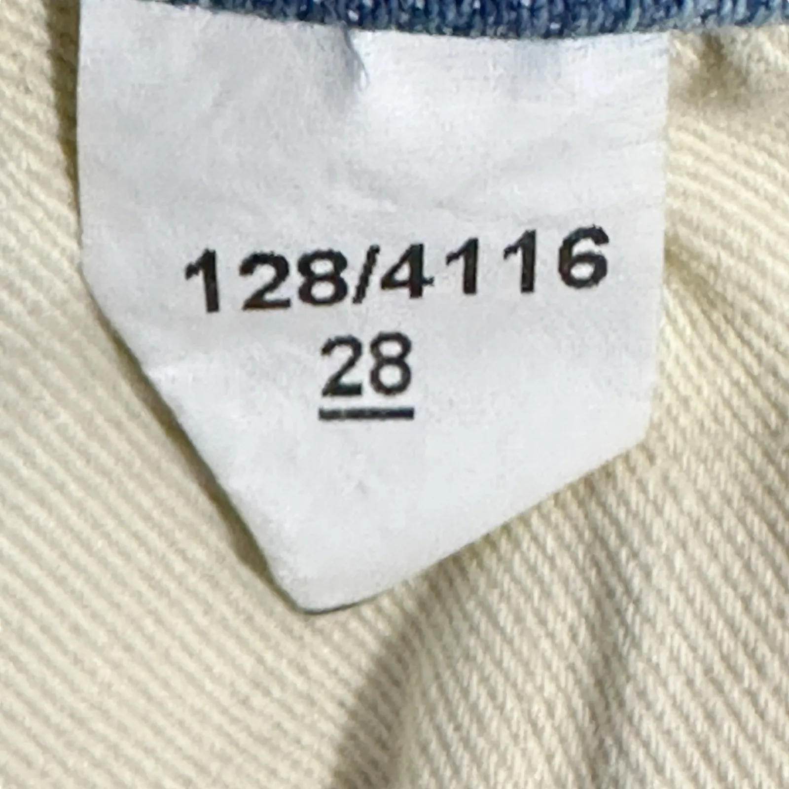 AllSaints Cigarette Jeans Womens 28 Medium Wash Low Rise Distressed Slim Grunge Blue - Image 6