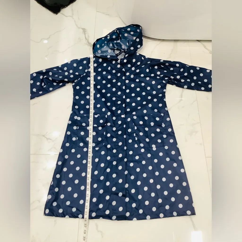 Hooded practical trench coat NEW💙🤍💙🤍💙 Blue Size undefined - Image 4