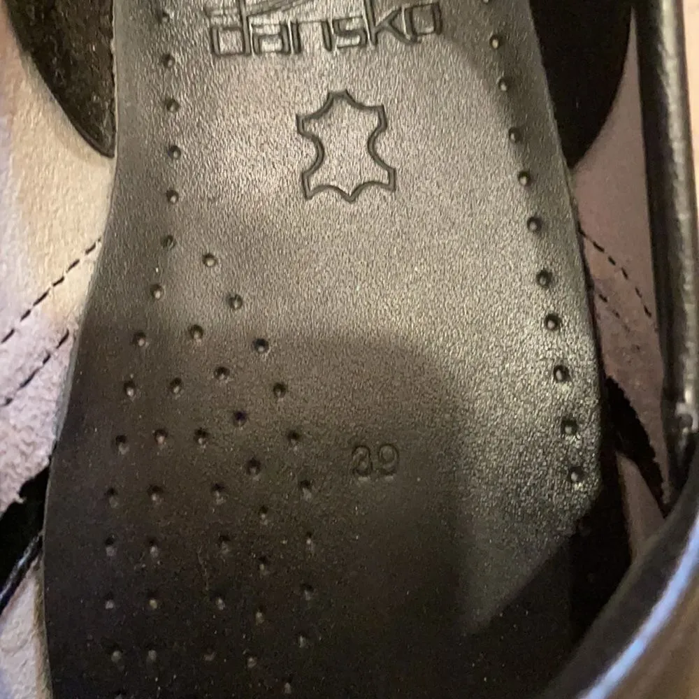 Dansko Matte Black Cabrio Clogs - Image 6