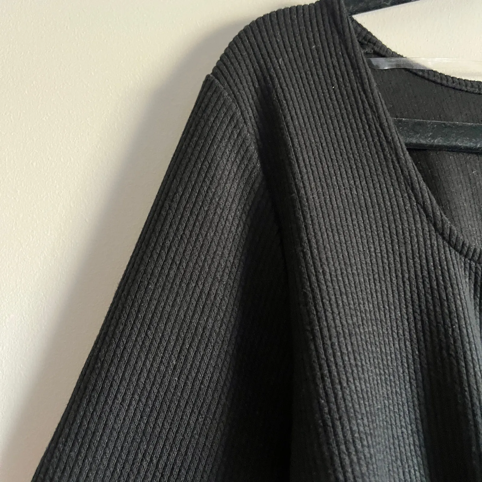 A New Day Women's Plus Size Black Slim Fit Long Sleeve Bodysuit - Size XXL - NWT - Image 7