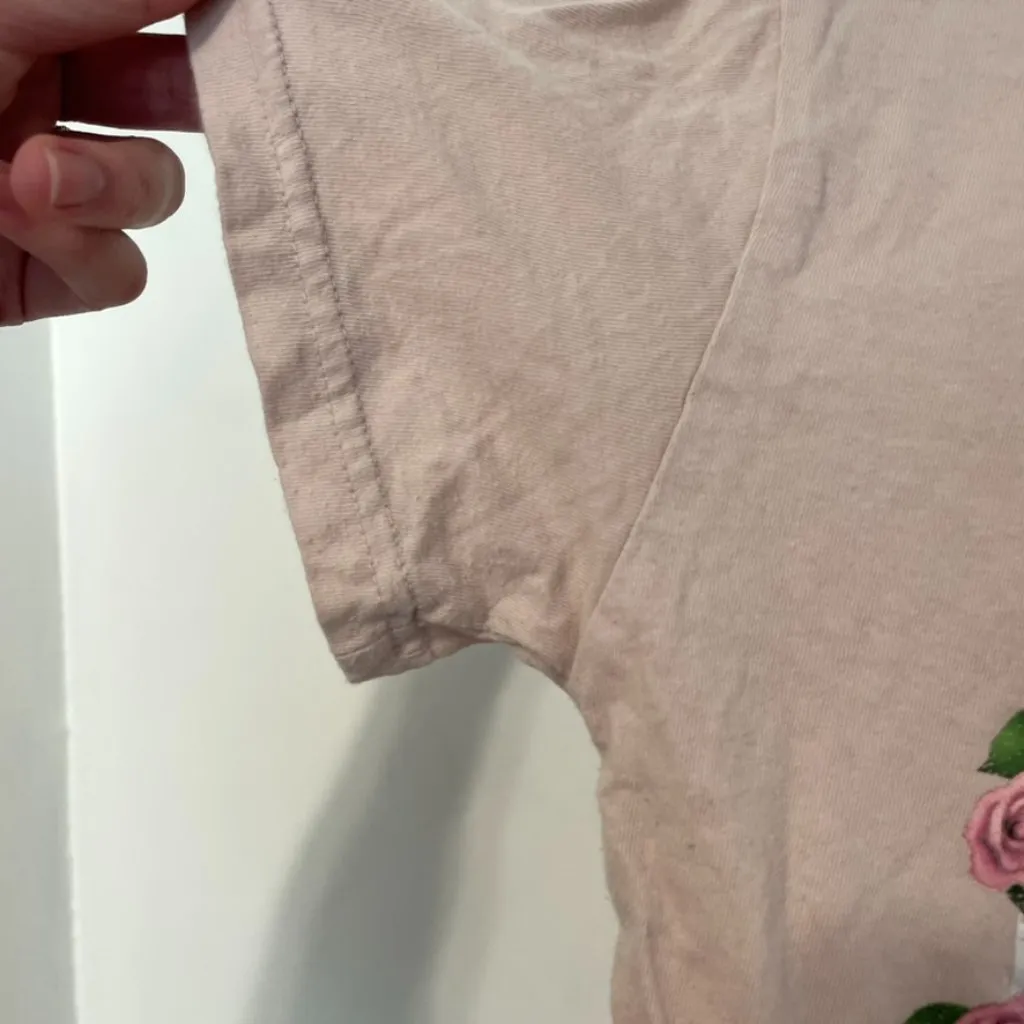 BRAVADO Guns N Roses Floral Short Sleeve Graphic T - Image 6