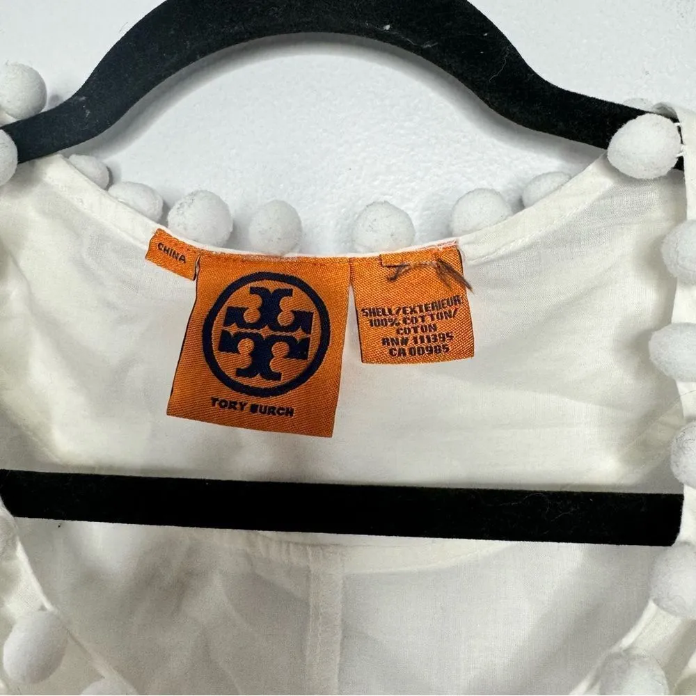 Tory Burch white blouse - Image 3