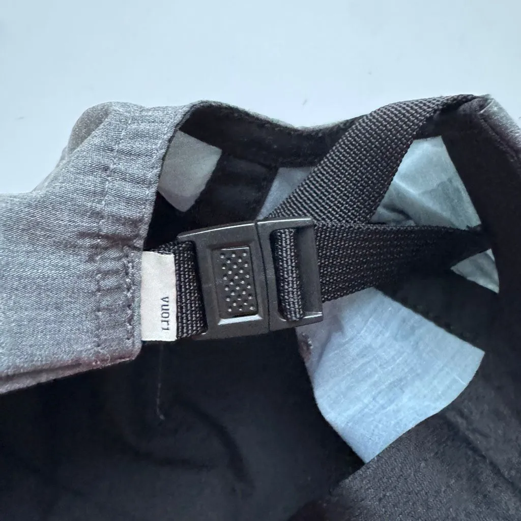 Vuori Grey Camo Camouflage Hat Soft Unstructured Bill Adjustable Strap Onesize - Image 6