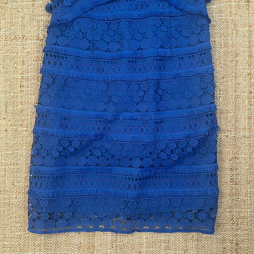 New Sam Edelman Blue Cocktail Dress Sz 4 - Image 5