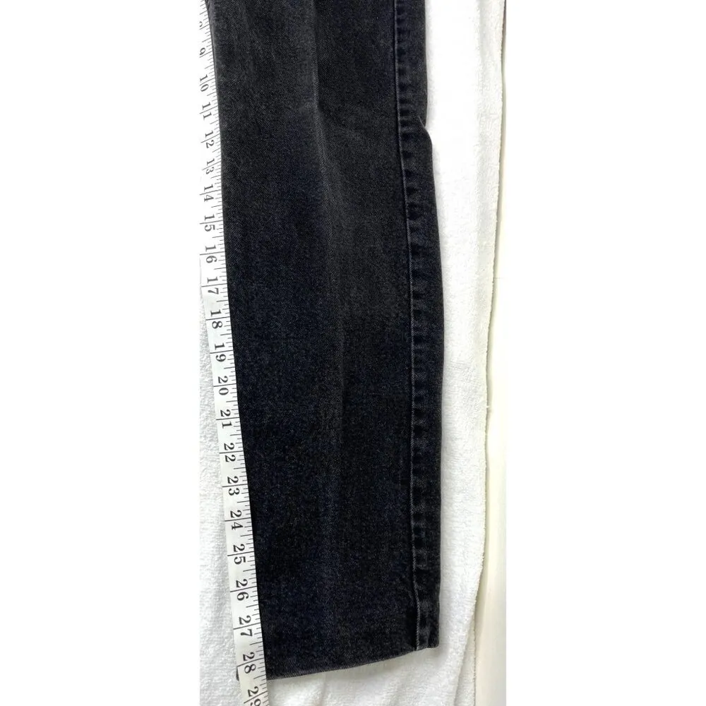 Ralph Lauren Polo Jean Co. 8 x 31 Black Denim Classic Stretch Jeans Size  Black - Image 3