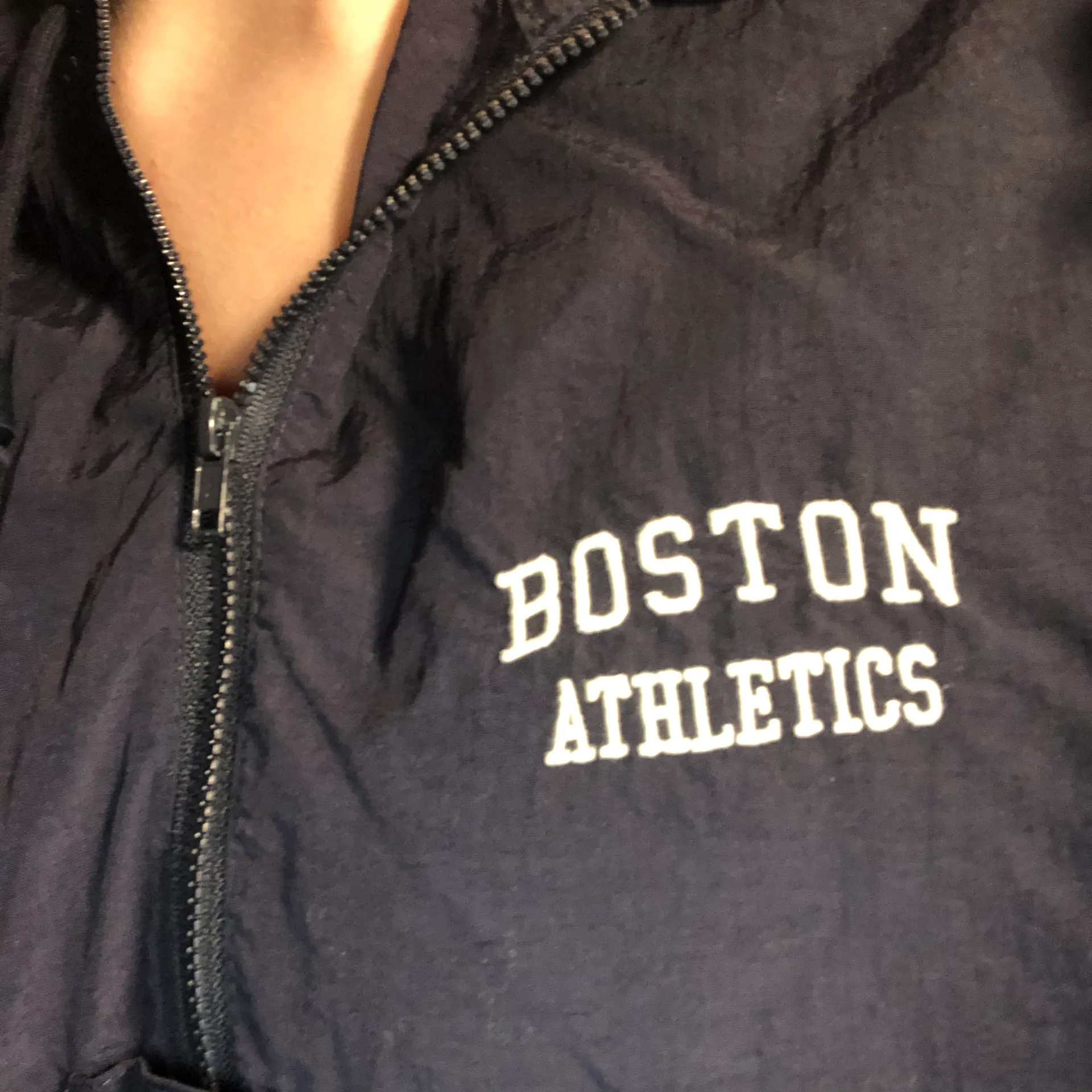 John Galt Navy Blue Quarter Zip - Image 2