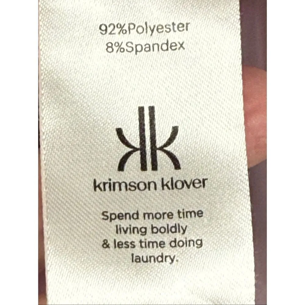 Krimson Klover Swim shirt women size small Pink - Image 4