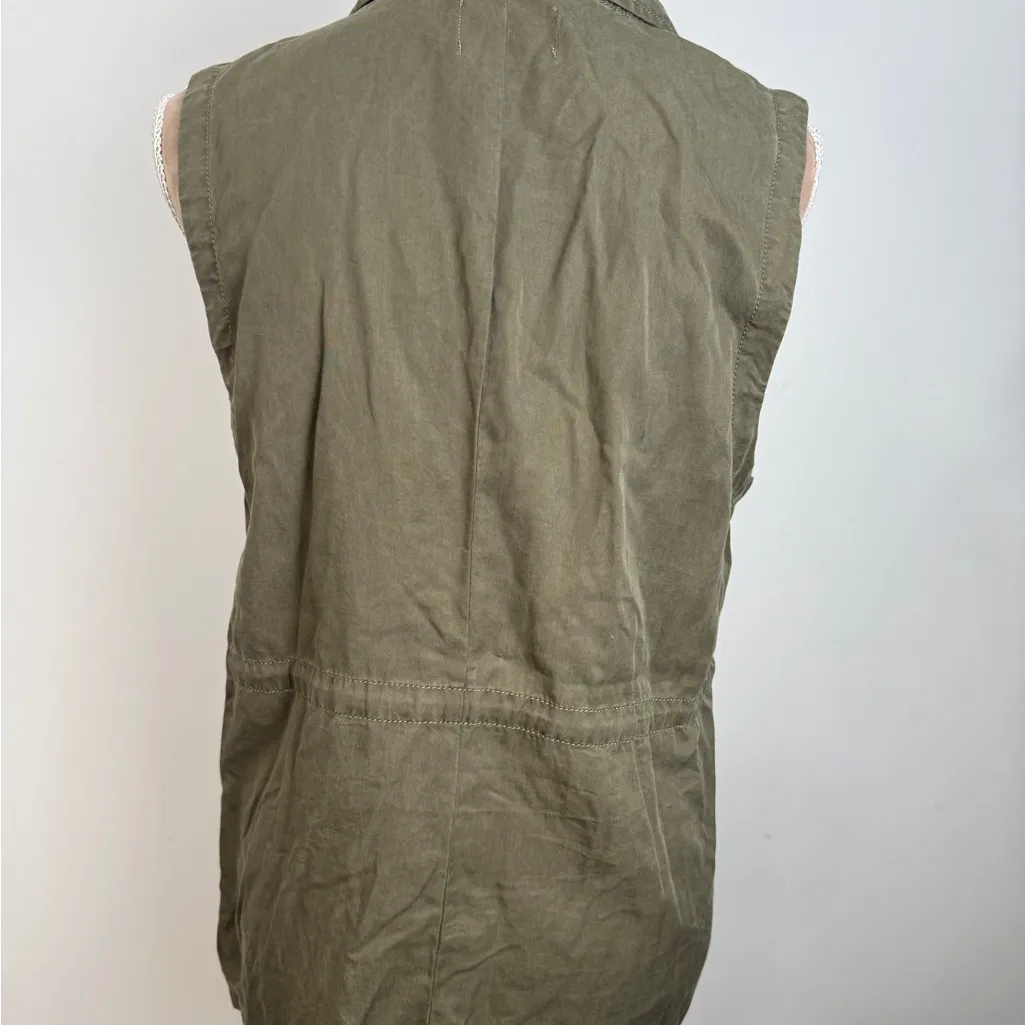American Eagle Outfitters Khaki Utility Vest - Image 6