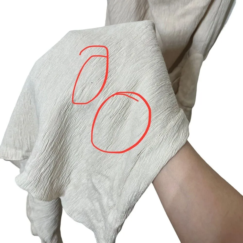 Johanna Ortiz Sea Island One Shoulder Crepon Convertible Midi Dress Size 6 Flaws - Image 12