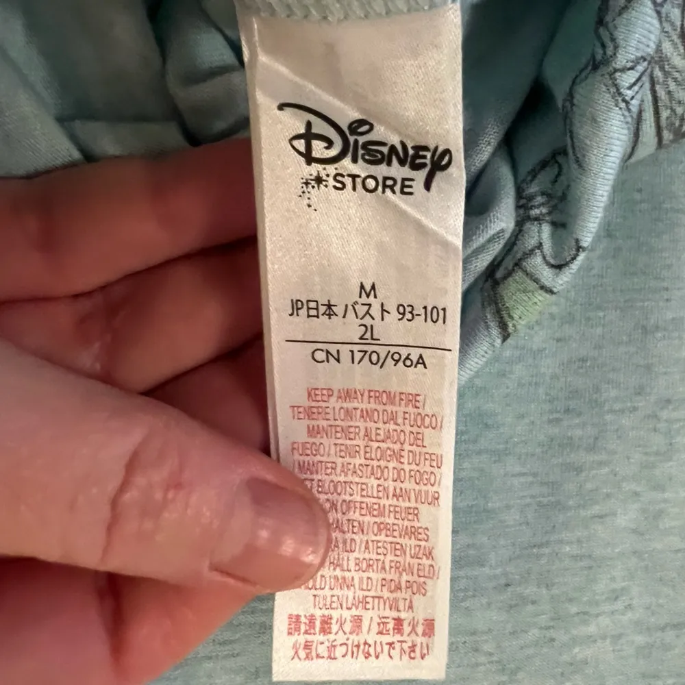 Disney Store Alice In Wonderland Shirt Top Blue Animators Collection Medium - Image 8